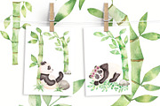 Panda Garden, an Animal Illustration by MayaNavits (Thumbnail 2 of 19)