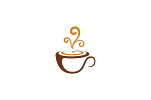 Coffee Shop Logo Vector Design