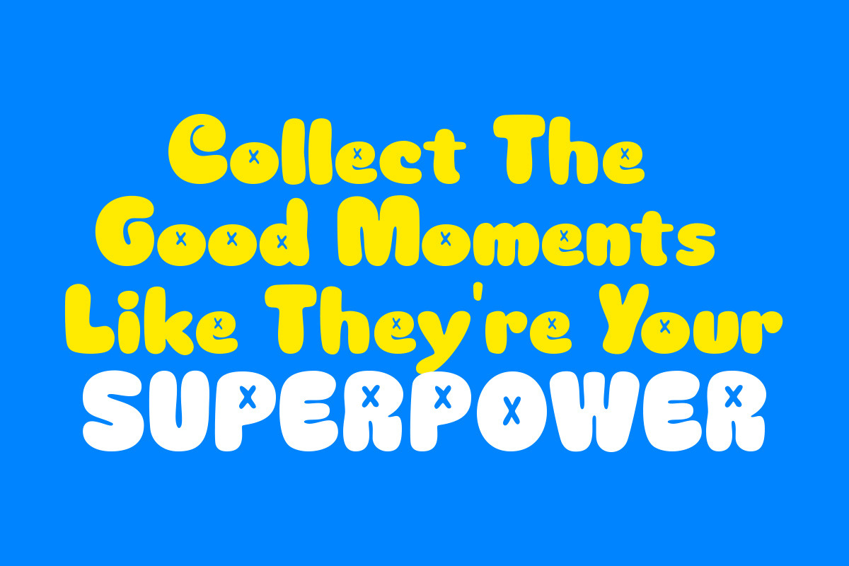 Morteza Bubble Display Font, a Handwritten Font by Letterhend Studio (Photo 5 of 9)