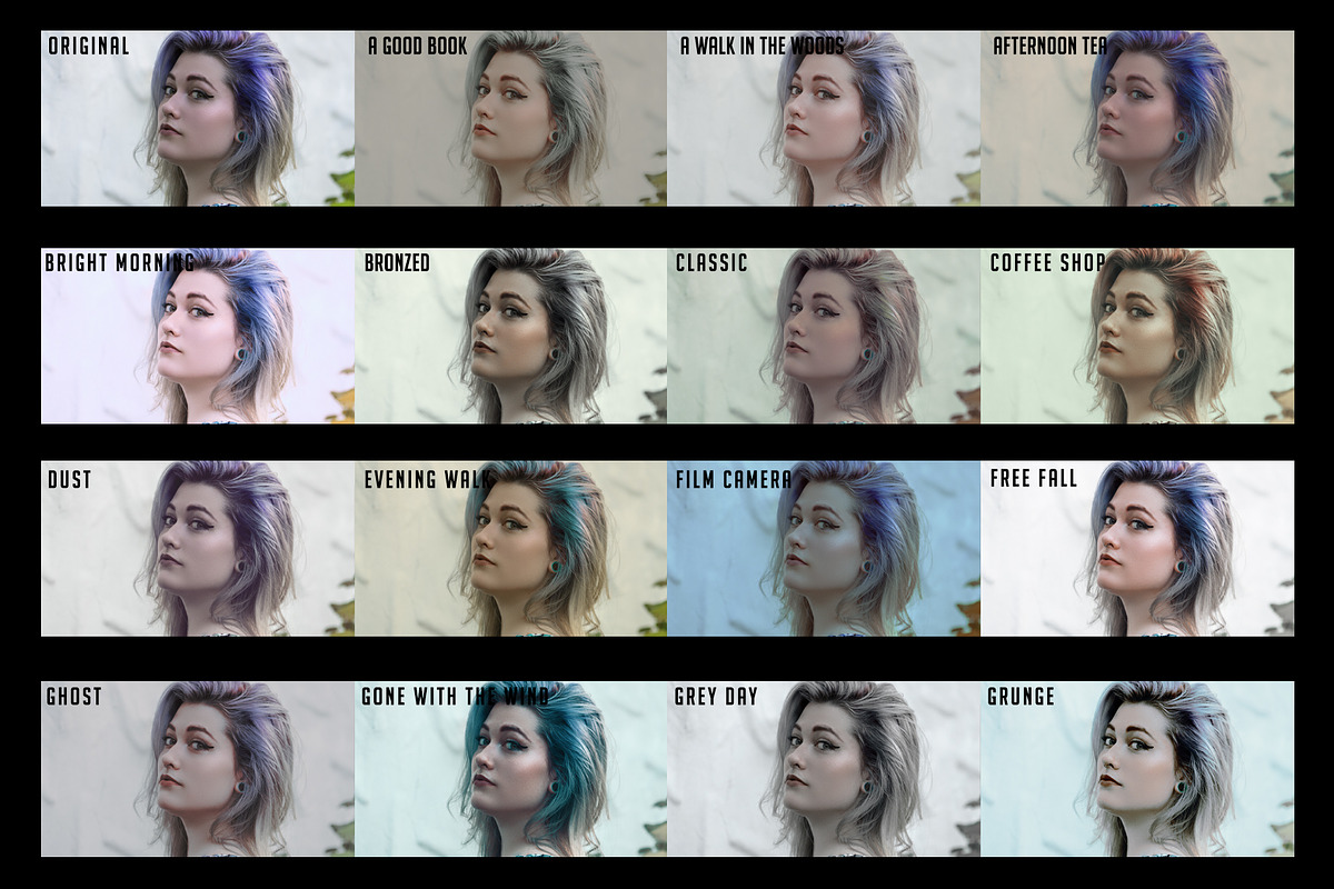 Vintage Premium LUT 24 Pack III, an Action Add-On by Light Hero Studios (Photo 2 of 23)