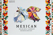 Mexican Traditional Costumes clipart, an Object Graphic by CpandoShop (Thumbnail 1 of 4)
