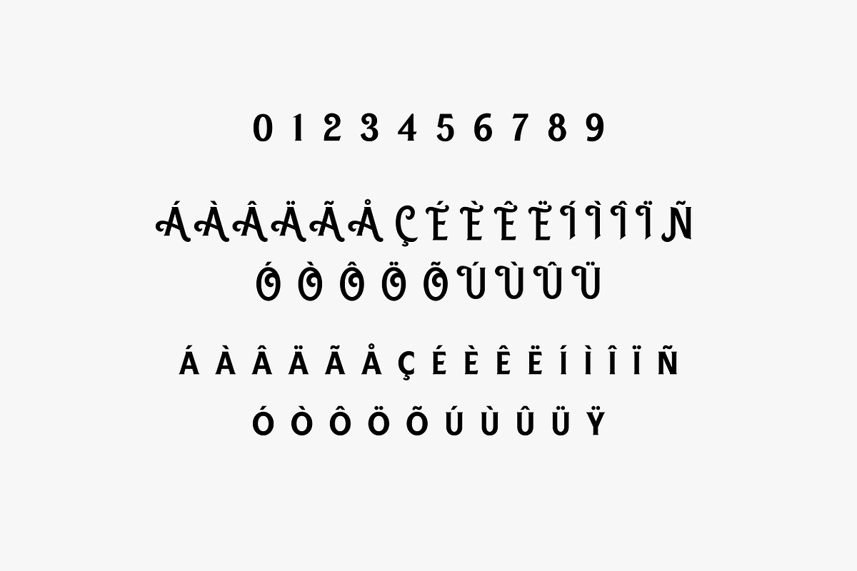 Black Gumners Vintage Typeface, a Font by Yukita Creative (Photo 10 of 10)