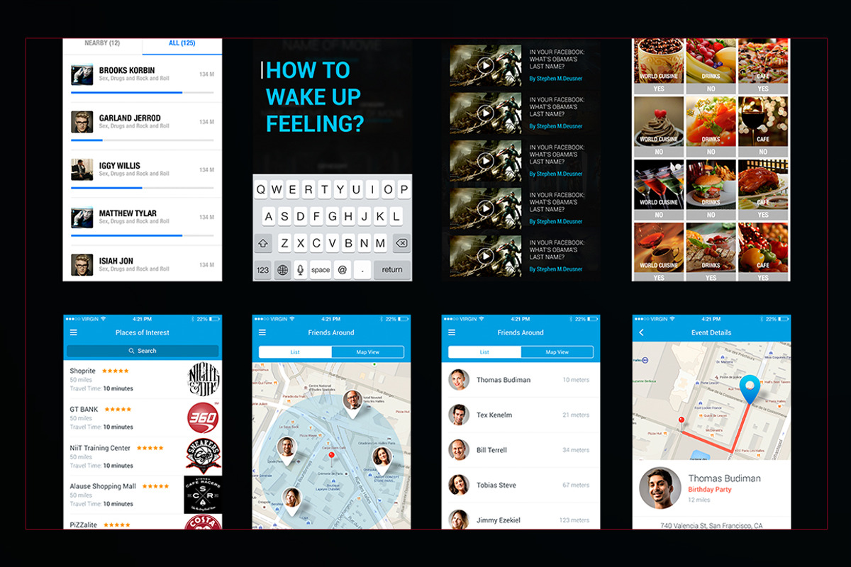 Ultimate App Bundle for iOs, an UI Kit Template by Made by Rheon (Photo 6 of 6)