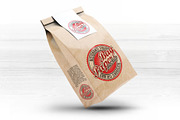 Paper Bag Mock-Up, a Packaging Mockup by DesignRushMarket (Thumbnail 3 of 8)
