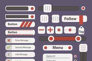 Flat elements pack