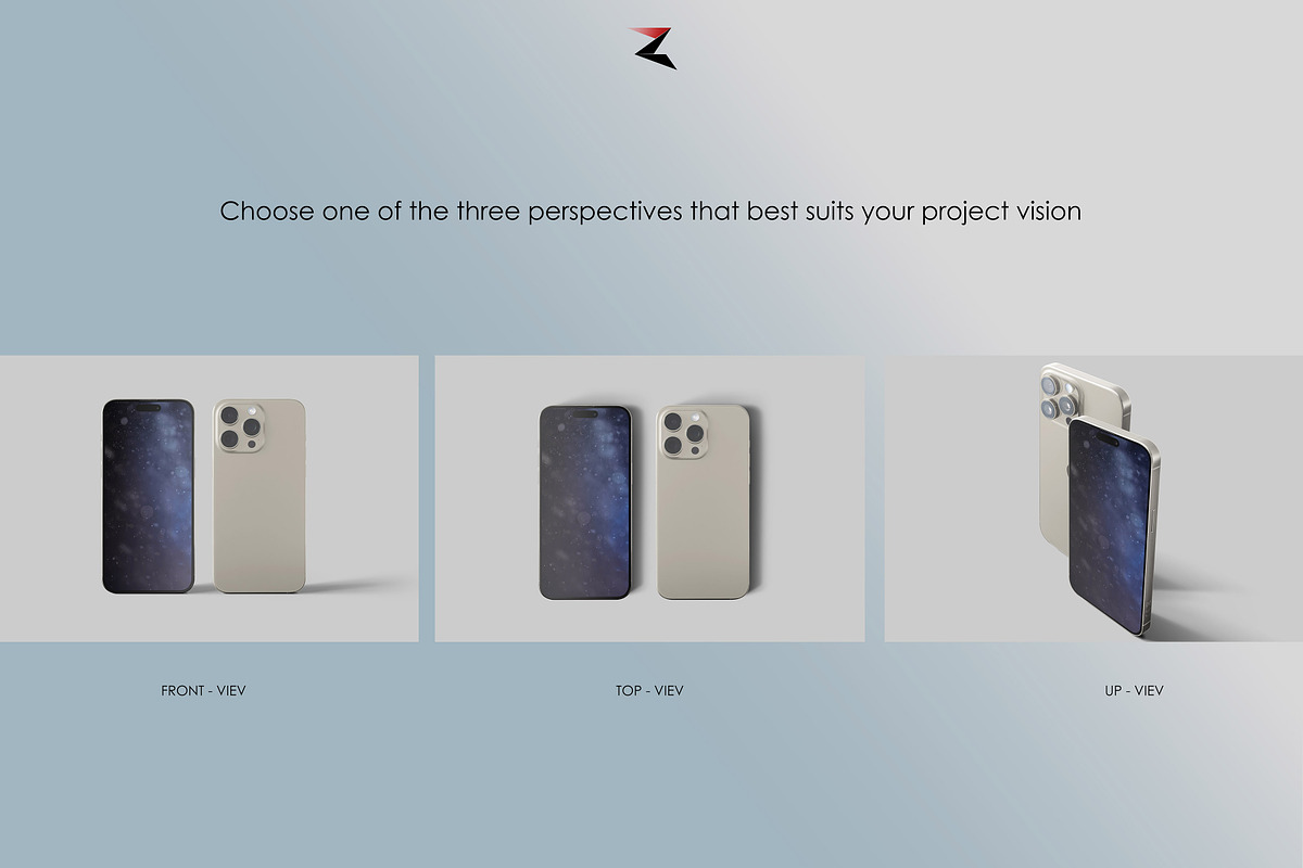 iPhone 15 Pro Max Mockup 6K, an iPhone Mockup by Zabiegala MP (Photo 10 of 24)