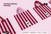 Tote Bag Mockup Set, a Packaging Mockup by Mego-studio (Thumbnail 1 of 7)