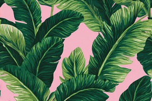 Vibrant Banana Leaf Seamless Pattern, a Pattern Graphic by Virgo Studio