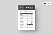 Invoice, a Stationery Template by Leaflove (Thumbnail 1 of 5)