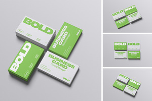 High Quality Business Card Mockup