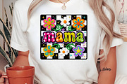 Yarn Floral Mama, Mothers Day Shirt, an Illustration by CreationArt (Thumbnail 3 of 5)