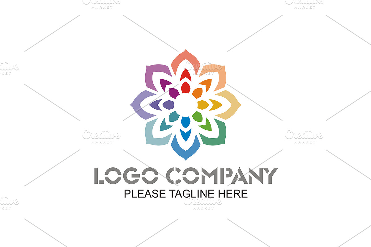 20 Logo Flower Templates Bundle, a Branding & Logo Template by Friendesigns (Photo 21 of 21)