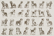 215 Dog Illustrations, an Animal Illustration by Nocturnal Wolf (Thumbnail 10 of 14)