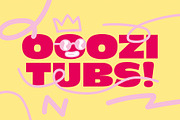 Ooozi | Big & bold font, a Sans Serif Font by Drawwwn (Thumbnail 3 of 10)