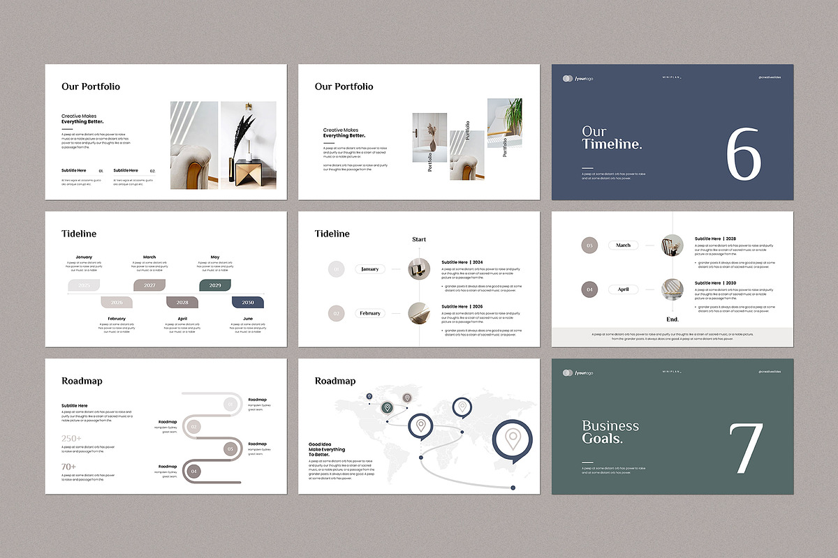 Pitch Deck PowerPoint Template, a Presentation Template by CreativeSlides (Photo 7 of 30)