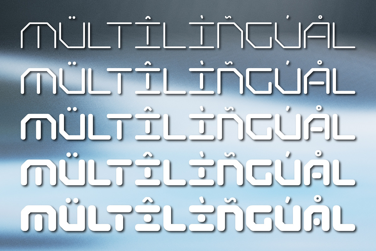Y2K Variable Font: Fluta, a Font by That That Creative (Photo 9 of 13)