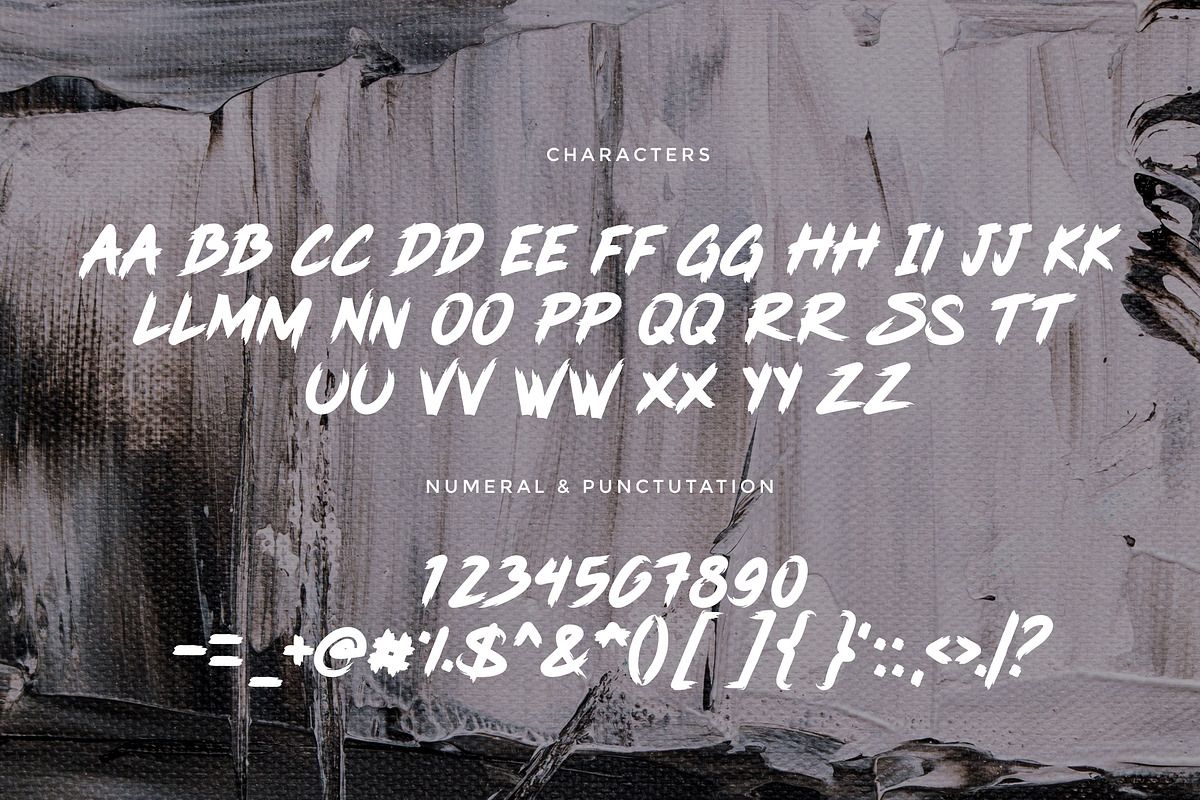 Pink Blue - Brush Display font, a Script Font by Rometheme Std (Photo 11 of 12)