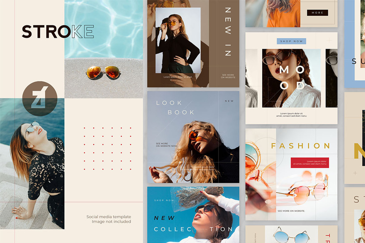 Chanut-is bundle : Templates pack V2, a Social Media Template by Chanut is industries (Photo 9 of 10)