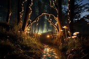 Magical Forest, a Background Graphic by Printable Treasure (Thumbnail 4 of 8)