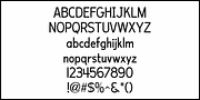 Schoolroom JNL, a Sans Serif Font by Jeff Levine Fonts (Thumbnail 3 of 5)