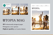 Utopia magazine, a Magazine Template by CRS Design (Thumbnail 1 of 4)