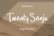 Twenty Senja - Playful Font, a Handwritten Font by StringLabs (Thumbnail 1 of 10)