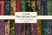 5x7 Ornate Book Covers, a Texture Graphic by Digital Curio (Thumbnail 1 of 6)