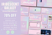 Branding Bundle: Iridescent Galaxy, an Object Graphic by Liseno Designs (Thumbnail 1 of 3)