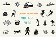 Winter Wonderland Icons, a Solid Icon by BirDIY Design (Thumbnail 4 of 12)