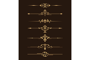 Floral elements for design, a Decorative Illustration by RODINA