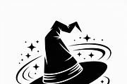 Halloween witch hat designed, an Illustration by Amazin_art (Thumbnail 5 of 21)