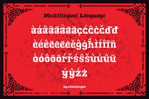 Alemaoz Font - A Blackletter Font