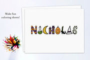 Haunted Letters - Halloween Font, a Font by NicoleHanceStudio (Thumbnail 4 of 7)