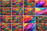Rainbow Feather Background, a Texture Graphic by Forhadx5 (Thumbnail 4 of 5)