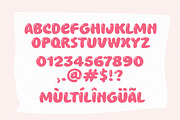 Chewy Bubble - Fat & Handy Font, a Handwritten Font by Balpirick Studio (Thumbnail 6 of 6)