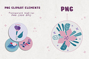 Flowering. Patterns and clipart., an Illustration by Lori Room (Thumbnail 14 of 14)