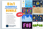 Elementals Photoshop Actions Bundle, an Action Add-On by Andrew Skoch Design (Thumbnail 10 of 10)