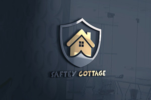 Safety House Logo. Real Estate logo, a Branding & Logo Template by Master Design