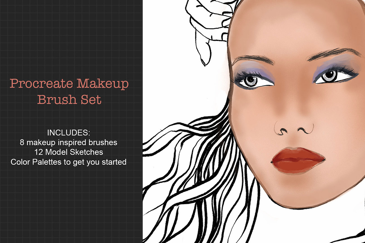 Procreate Makeup Brush Set preview 2