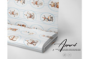 Vintage Toy box seamless pattern, a Pattern Graphic by Milatoo (Thumbnail 7 of 8)