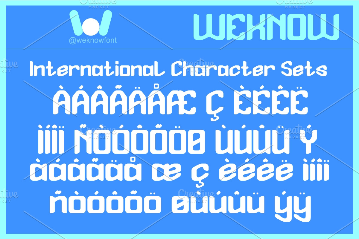 Think Possible font, a Sans Serif Font by weknow (Photo 8 of 8)