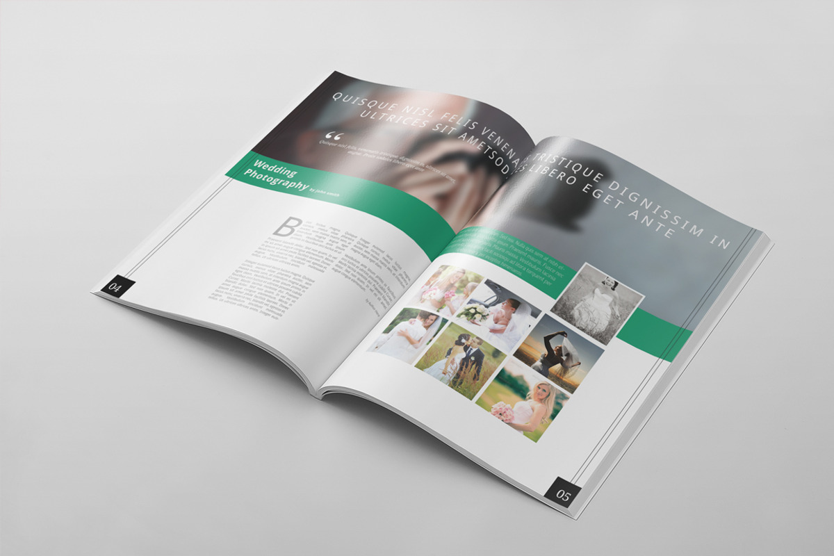 Magazine Template 36, a Magazine Template by pmvch (Photo 4 of 6)