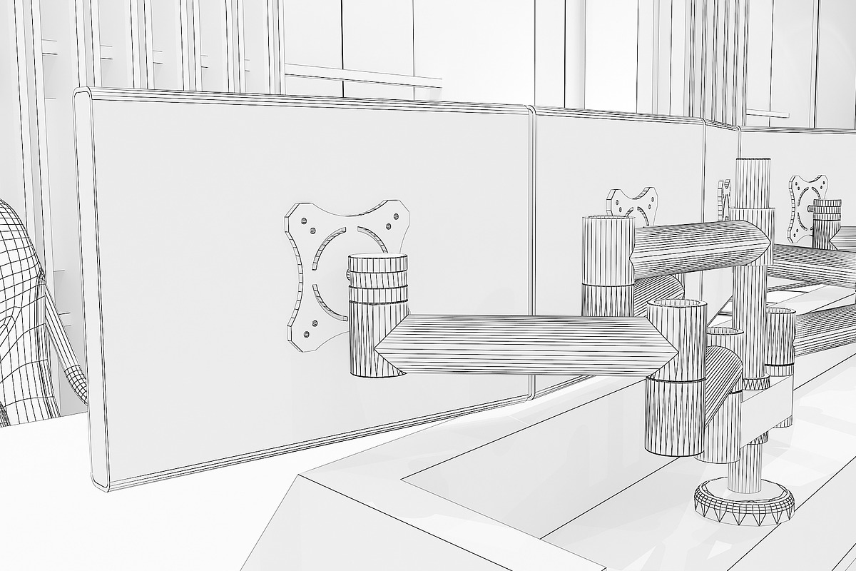 TV Studio Control Room 1, an Architecture 3D Model by akerStudio (Photo 33 of 42)