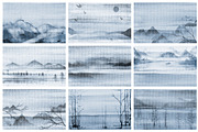 Canvas Texture Landscape, a Texture Graphic by sibel dayı (Thumbnail 3 of 7)