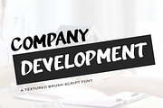 GARDINAL Textured Brush Script Font, a Font by RHD Creative Studio (Thumbnail 5 of 9)