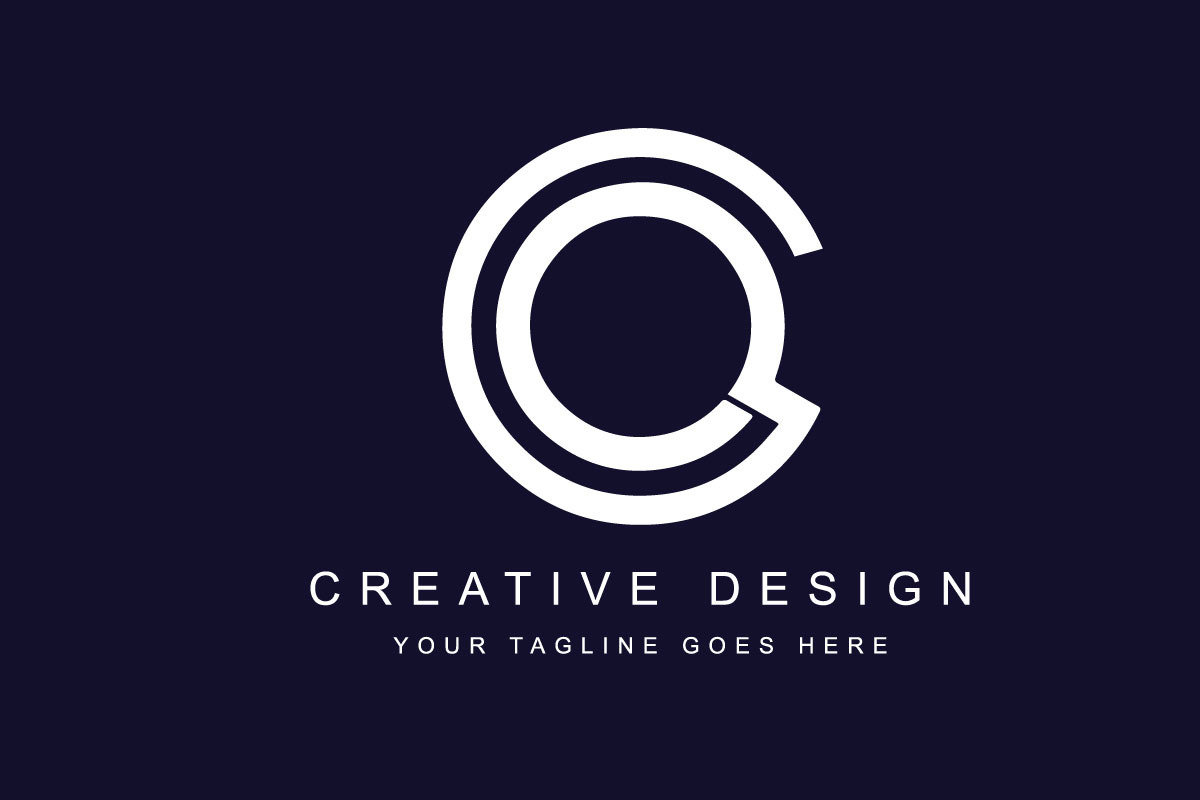 Minimal Letter CQ CO Logo Design, a Branding & Logo Template by SaaDesigns