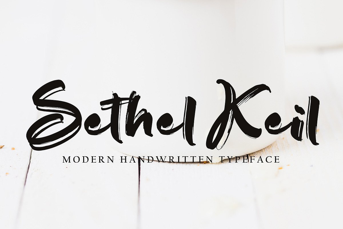 Rihon Liz, a Handwritten Font by pineungtype (Photo 5 of 6)