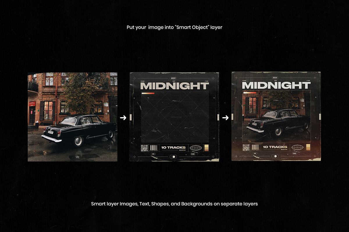 Retro Music Covers, a Print Template by Pixflow (Photo 3 of 5)