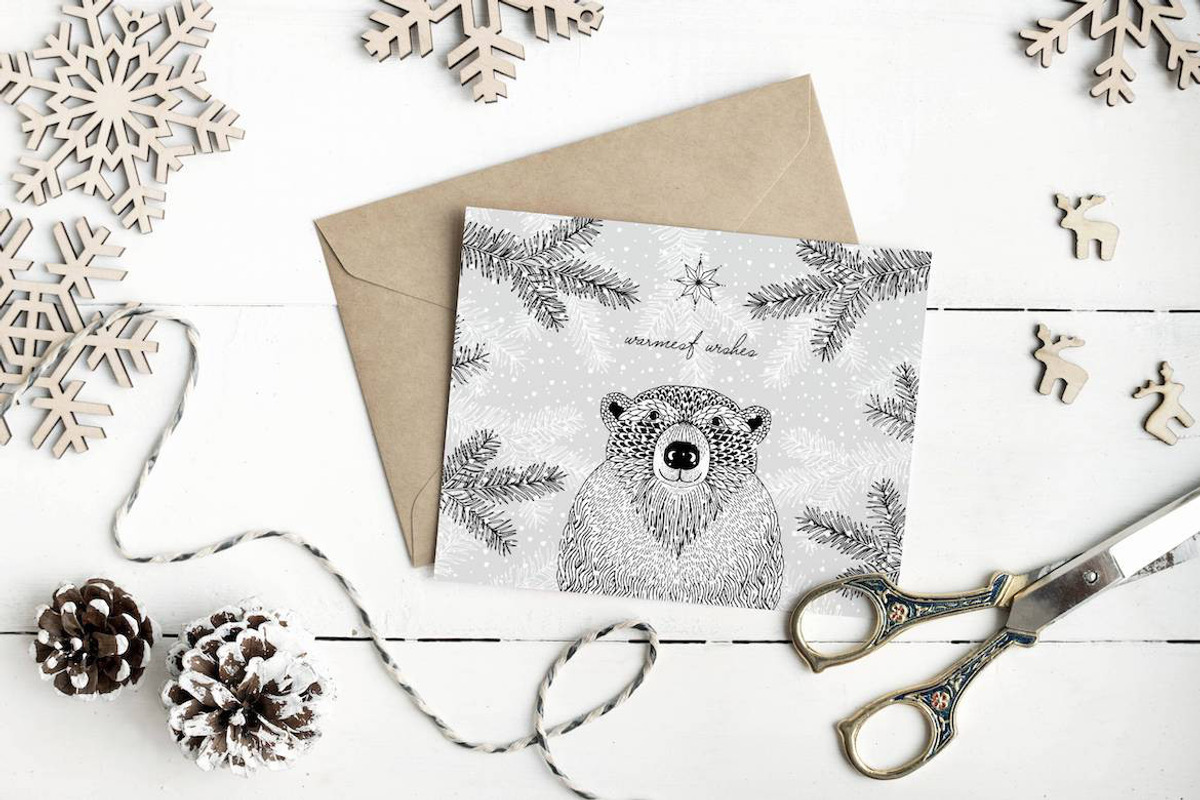 Winter Forest Animals - Hand Drawn, an Animal Illustration by Franzi draws (Photo 2 of 4)
