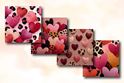 Heart Leopard Pattern Valentine, a Background Photo by RobertsArt (Thumbnail 4 of 5)